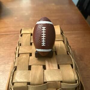 Retired Nora Fleming Mini Touchdown! Football Embossed Mini Charm NF